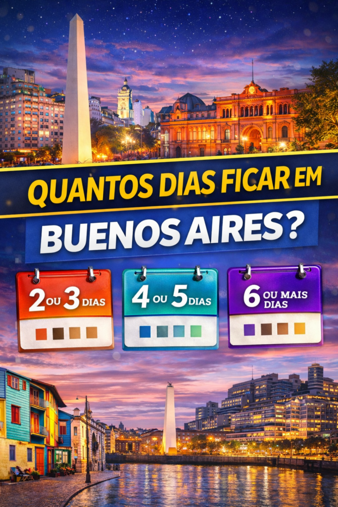 quantos dias aproveitar em buenos aires
